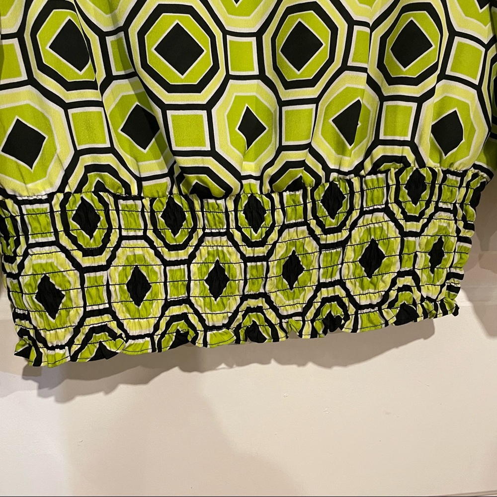 Michael Kors Geometric Pattern Blouse - image 3